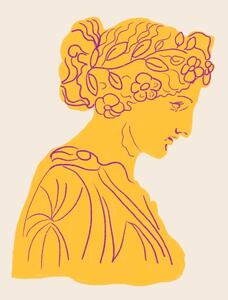 Ilustrație Ancient goddess, Gigi Rosado