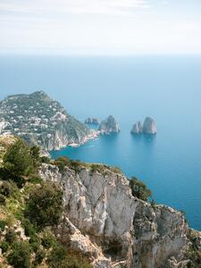 Ilustrație Coast of Capri Italy, Raissa Zwart