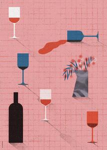 Ilustrație Wine, Ada Jarzebowska
