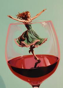 Ilustrație Wine Dance, Andreas Magnusson