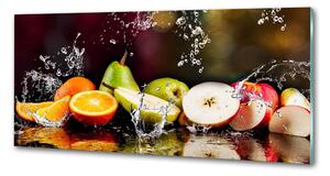 Sticlă bucătărie Fructele si apa
