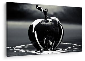 Tablou cu mărul negru (90x60 cm)
