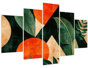 Tablou - Motive naturale geometrice II. (150x105 cm)