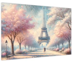 Tablou – Primăvară la Paris (90x60 cm)