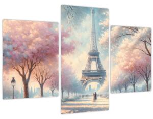 Tablou – Primăvară la Paris (90x60 cm)