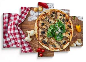 Tablou cu pizza (150x105 cm)