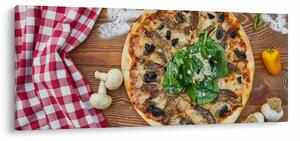 Tablou cu pizza (120x50 cm)