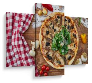 Tablou cu pizza (90x60 cm)