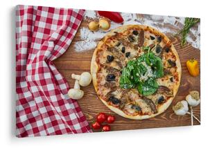 Tablou cu pizza (90x60 cm)