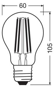 Bec LED dimabil SUPERSTAR VINTAGE E27/11W/230V 4000K - Osram