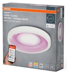 Osram SMART+ CLARIA Plafonieră LED RGBW reglabilă, 32 W, 230 V, Wi-Fi