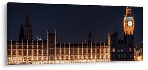Tablou cu Big Ben din Londra (120x50 cm)