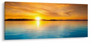 Tablou cu răsărit de soare (120x50 cm)