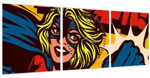 Tablou - Comix (cu ceas) (90x30 cm)