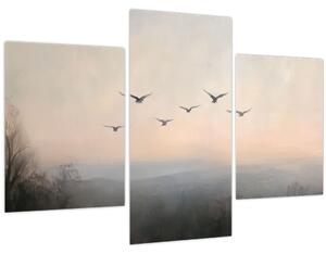 Tablou - Stol de păsări (90x60 cm)