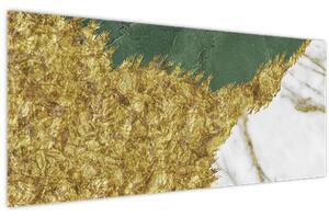 Tablou - Marmură verde N⁰2 (120x50 cm)