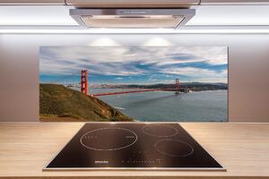 Sticlă pentru bucătărie Podul din San Francisco
