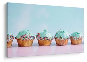 Tablou cu cupcakes (90x60 cm)