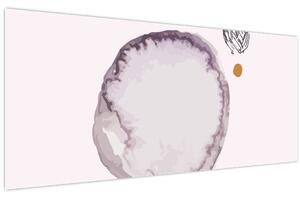 Tablou - Minimalism violet N⁰4 (120x50 cm)