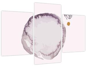 Tablou - Minimalism violet N⁰4 (90x60 cm)