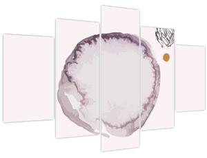 Tablou - Minimalism violet N⁰4 (150x105 cm)