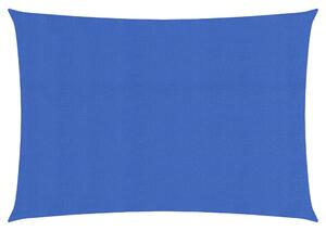 Pânză parasolar, albastru dreptunghiular 2,5x5 m HDPE 160 g/m²