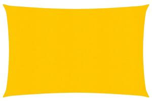 Pânză parasolar, galben, 2,5x3,5 m, HDPE, 160 g/m²