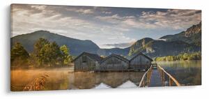 Tablou cu lac (120x50 cm)