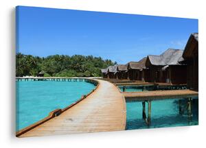 Tablou cu Maledive (90x60 cm)