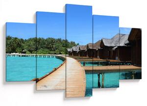 Tablou cu Maledive (150x105 cm)