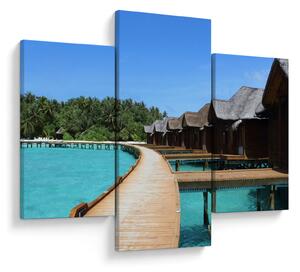 Tablou cu Maledive (90x60 cm)