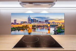 Panou sticlă decorativa bucătărie Podul Tennessee Statele Unite ale Americii
