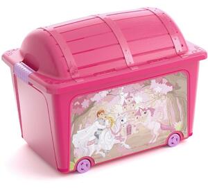 Cutie de depozitare decorativă KIS W Box Toy Princess, 50 l