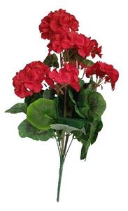 Floare artificială Muscată roșie, 47 cm