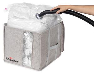 Cutie de depozitare cu vacuum Compactor Oxford, 125 l, gri