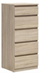 Comodă Livevaro 115Stejar Sonoma, Cu sertare, 12x5x5cm
