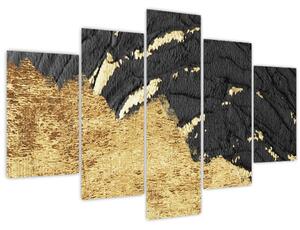 Tablou - Structura de aur N⁰1 (150x105 cm)