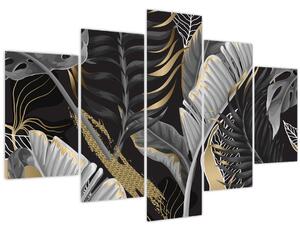 Tablou - Jungla de aur (150x105 cm)
