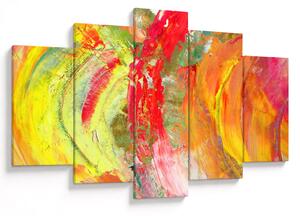 Tablou cu abstracție- pictura (150x105 cm)