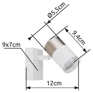 Spot de perete Globo 57851-1 BRISBON 1xGU10/25W/230V