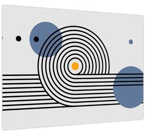 Tablou - Abstracție minimalistă N⁰1 (70x50 cm)