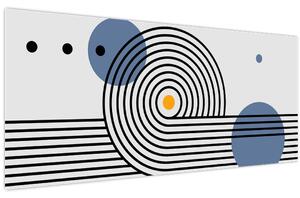 Tablou - Abstracție minimalistă N⁰1 (120x50 cm)