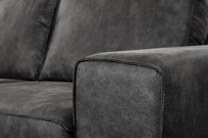 Canapea cu trei locuri Culoare gri inchis, MICA