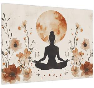Tablou - Yoga Portocalie (70x50 cm)