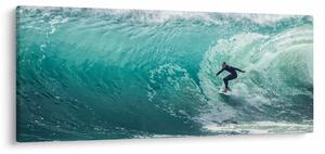 Tablou cu surferi (120x50 cm)