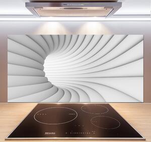 Panou sticlă decorativa bucătărie tunel Abstracție