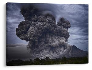 Tablou - Erupție vulcanică (70x50 cm)