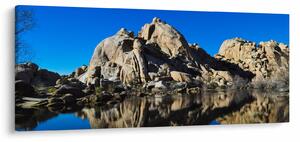 Tablou oglinzirea pietrelor (120x50 cm)
