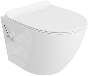 LaVita Salto toaletă cu spălare agăţat fără margine cu spălare turbionară alb 5900378344094