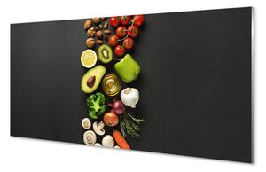 Panouri de sticlă morcovi Lemon avocado